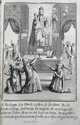 Boulogne sur Mer 1791 Camille Desmoulins Rare Gravure de la Révolution Française - Photo 1/4