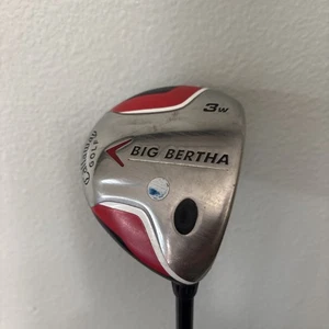 Callaway Big Bertha 3W Fairway Wood Graphite Stiff Flex Right-Handed - Picture 1 of 8