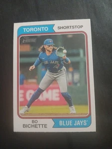 2013 Topps Heritage Baseball Bo Bichette - Bild 1 von 2