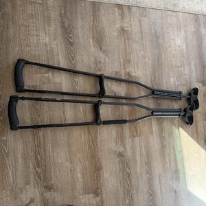 Dynamo Krücken Größe TL Sport Schaukeln 5' 10" - 6' 6" 300 Pfund Max schwarz - Bild 1 von 11