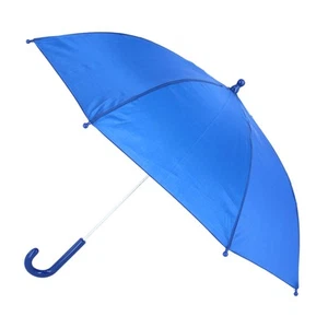 iRain Kid's Solid Color Stick Umbrella with Hook Handle - Picture 1 of 13