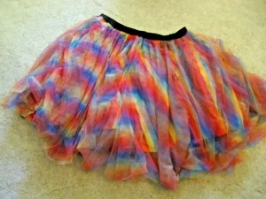 Torrid Pride Rainbow Skirt Midi Tulle NWT New 5X - Picture 1 of 5