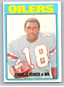 1972 Topps Football Card #244 Charlie Joiner RC Houston Oilers - Picture 1 of 2
