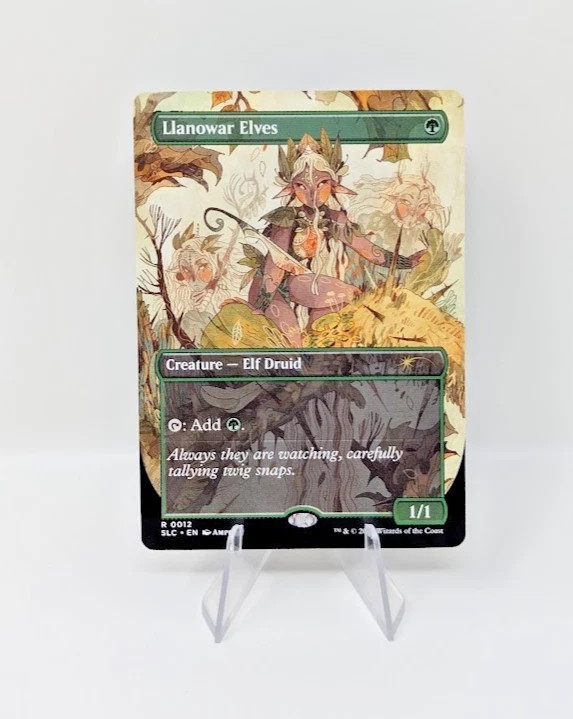 MTG  Llanowar Elves Secret Lair Countdown Kit Encyclopedia of Magic, NM - Image 1 of 1