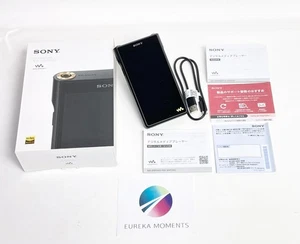 SONY NW-WM1AM2 WALKMAN Signature Series 128GB Black Hi-Res Audio Used w/Box - Picture 1 of 9