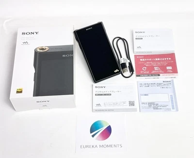 SONY NW-WM1AM2 WALKMAN Signature Series 128GB Black Hi-Res Audio Used w/Box - Image 1 of 4