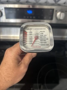 Sunbeam Meat Thermometer Vintage Watertight Made In The USA - Picture 1 of 5