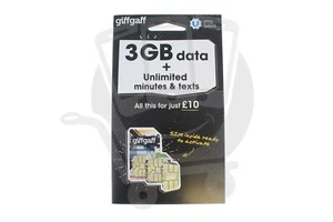 giffgaff £10 Pre Pay SIM Card - Picture 1 of 1