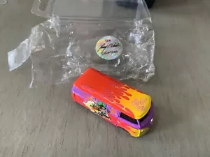 HOT WHEELS LARRY WOOD COLLECTION VW MICROBUS TALES OF THE RAT FINK MATTEL 2001 - Picture 1 of 7