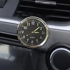 Car Dashboard Clock Mini Tiny Analog Clock Watch For Vehicle Stick On Clock B3O8