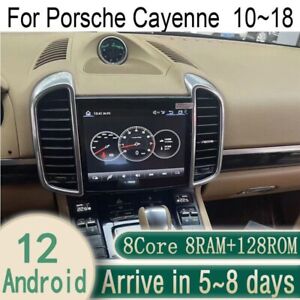 8.4" Android Navigation Car Gps Stereo Radio Carplay For Porsche Cayenne 8+128g