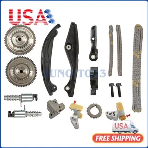Timing Chain Kit & Solenoid For 2013-2019 Ford Explorer Taurus Lincoln MKT 3.5L - Picture 1 of 17