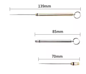 Portable TITANUM Toothpick fits in Everyone's Pocket on a key ring - Picture 1 of 4