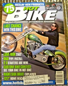 Hot Bike The Harley Davidson Enthusiasts Magazine April 2003 D&D Pipe Install - Bild 1 von 4