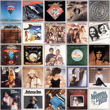 $9.95 CLASSIC ROCK, FOLK,  COUNTRY ALBUMS - LPs Vinyl Records Quantity Discounts