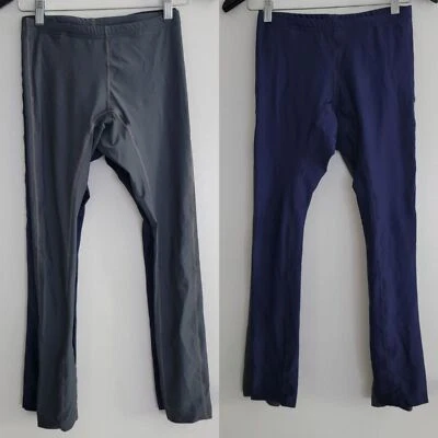 Paquete de 2 Leggings Dovio Niños UPF 50+ UV Talla 14 Azul y Gris Natación Activa Foto 1 de 4