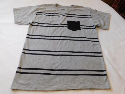 男孩青少年 O'Neill 冲浪滑板 XL Hacienda T 恤 MHT 灰色希瑟 SP6218400 全新带标签 — 第 1/3 张图片