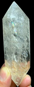 179g  Gem natural crystal transparent quartz obelisk restoration  C709 - Picture 1 of 5