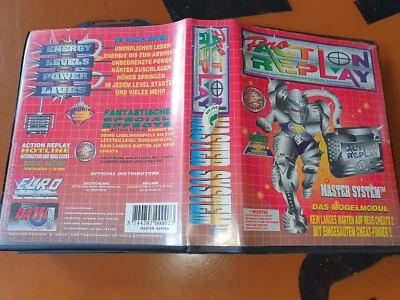 ## SEGA Master System - Action Replay V2 mit OVP und Anl. - TOP ## - Bild 1 von 2