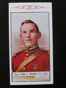 No.36 Lt C.G.Martin Great War Victoria-Kreuz Helden 2. S.Reproduktion Gallaher - Bild 1 von 1