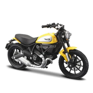 1/18 Ducati Scrambler Icon Motorcycle Model Diecast Toy Vehicle Toys for Kids - Picture 1 of 9