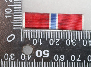 OLD US ARMY BRONZE STAR MEDAL RIBBON NO MOUNTING BAR INCLUDED