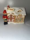 80s vintage enesco light up christmas Toy House Bear Town 