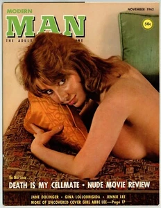Modern Man 1962 Jane Dolinger, Gina Lollobrigida 60pgs Pinup Magazine M33041 - Picture 1 of 2