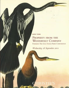 CHRISTIE’S Audubon Havell Bodmer Hurlimann PRINTS Westervelt Coll Catalog 2011  - Imagen 1 de 1
