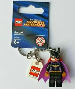 LEGO BATGIRL KEYRING 851005 KEYCHAIN KEY RING DC BATMAN RARE RETIRED BNWT - Picture 1 of 3