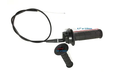 Barra de agarre y cable del acelerador para Honda CT70 CT90 CT110 CT125 (barra de 7/8") Foto 1 de 4