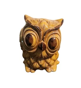 Vintage Ceramic Owl Planter Made In Japan  - Picture 1 of 9