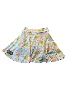 Matilda Jane Hello Lovely Beautiful Blooms Knit Skirt Skort Girl’s SZ 6 Floral - Picture 1 of 6
