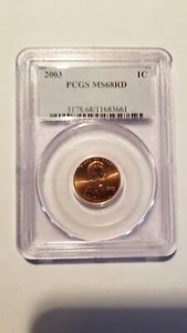 2003-P  LINCOLN CENT   MS68RD     PCGS - Picture 1 of 2