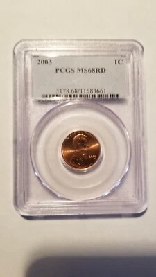 2003-P  LINCOLN CENT   MS68RD     PCGS - Image 1 of 2