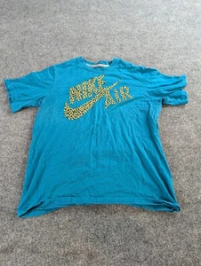 Nike Air "Tribal Futura" T-Shirt Boys Youth XL Turquiose  - Picture 1 of 5