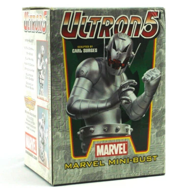 BUSTE En Résine ULTRON 5 15Cm Édition Limitée 3000 Par Bowen - Photo 1/4