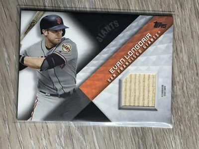 Evan Longoria 2018 Topps MEM #MLM-EL San Francisco Giants - Image 1 of 2