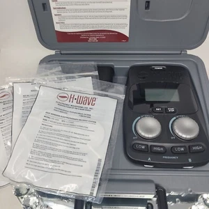 H-Wave Model H4 Unit & Accessories & Hard Case Electrotherapy Excellent TESTED - Picture 1 of 11