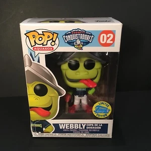 FUNKO POP! AQUASOX 02 WEBBLY CONQUISTADOR JERSEY EVERETT FUNKO FIELD EXCLUSIVE! - Picture 1 of 7