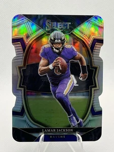 2022 Panini Select - [Base] - Silver Prizm Die-Cut #73 - Lamar Jackson - Bild 1 von 2
