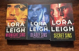 The Callahan Series By Lora Leigh Books #1-3 PB New York Times Best Selling Auth - Picture 1 of 24