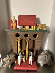 Holiday Time 10-teiliges Noah’s Art Set handgeschnitzt & bemalt - Bild 1 von 10