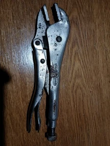 Vintage Peterson Dewitt Vise Grip 10R Locking Pliers Made In USA - Picture 1 of 2