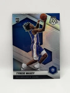 2020-21 Panini Mosaic Tyrese Maxey RC - Silver Prizm - Philadelphia 76ers - Picture 1 of 2