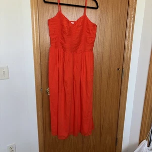 Orange Kleid Größe M - Bild 1 von 4
