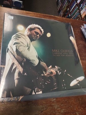 MIKE OLDFIELD - LIVE AT CARNEGIE HALL 1993 DOUBLE LP BRAND NEW VINYL RECORD  - Image 1 of 2