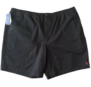 Pantalones Cortos POLO Ralph Lauren Para Hombre 3XB Negros Calce Clásico 8" Cintura Elástica Nuevos con Etiquetas $89 - Imagen 1 de 13