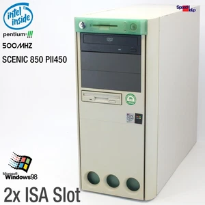 2X ISA SLOT Computer Siemens Scenic 850 PII 450 D1107 PC Parallel Pentium 3 500! - Picture 1 of 9
