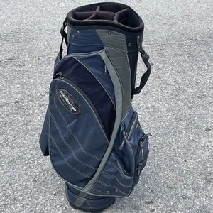 Cobra Cart Carry Golf Bag 5-Way 5-Zip Pockets Black - Picture 1 of 5